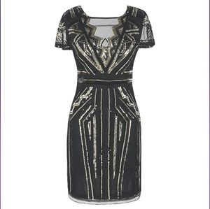 1920's Gatsby style sequin dress